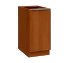 SIS - 4D spodní skříňka, 1-dveřová, pravá, 870x400x600, olše jantar